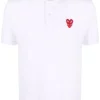 Comme Des Garçons Play Polo à Patch Logo Homme -Comme Des Garçons Play Soldes Boutique 16748846 34265891 600
