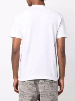 ( Nouvelle Collection ) Comme Des Garçons Play T-shirt à Imprimé Graphique BIANCO -Comme Des Garçons Play Soldes Boutique 17040195 34173812 600