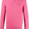 Comme Des Garçons Play PINK Pull En Laine à Patch Logo Homme -Comme Des Garçons Play Soldes Boutique 17412760 36182259 600