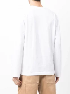 Comme Des Garçons Play T-shirt à Patch Logo Homme -Comme Des Garçons Play Soldes Boutique 17446835 36316682 600