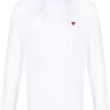 ( Nouvelle Collection ) Comme Des Garçons Play T-shirt En Coton à Patch Logo Homme -Comme Des Garçons Play Soldes Boutique 17762296 37325852 600