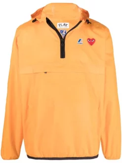 ( Nouvelle Collection ) Comme Des Garçons Play X K-Way Coupe-vent à Capuche Homme