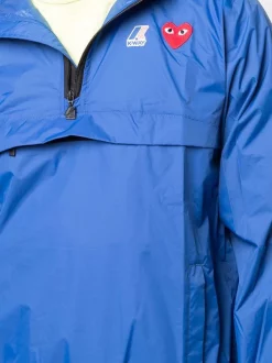Comme Des Garçons Play BLUE X K-Way Veste à Capuche Homme 13 Comme Des Garçons Play BLUE X K-Way Veste à Capuche Homme -Comme Des Garçons Play Soldes Boutique 17925424 37840659 600