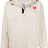 Comme Des Garçons Play 3 BEIGE Veste à Capuche Femme 1 Comme Des Garçons Play 3 BEIGE Veste à Capuche Femme -Comme Des Garçons Play Soldes Boutique 17953515 37953207 600