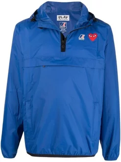 ( Nouvelle Collection ) Comme Des Garçons Play X K-way Coupe-vent Femme