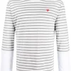 ( Nouvelle Collection ) Comme Des Garçons Play T-shirt Rayé à Manches Longues Homme 2 ( Nouvelle Collection ) Comme Des Garçons Play T-shirt Rayé à Manches Longues Homme -Comme Des Garçons Play Soldes Boutique 18064495 38475341 600