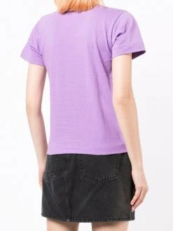 ( Nouvelle Collection ) Comme Des Garçons Play T-shirt à Patch Cœur PURPLE -Comme Des Garçons Play Soldes Boutique 18066133 38485354 600