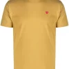 ( Nouvelle Collection ) Comme Des Garçons Play OLIVE T-shirt à Patch Logo Homme -Comme Des Garçons Play Soldes Boutique 18188659 38723435 600