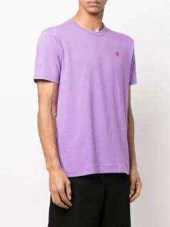 ( Nouvelle Collection ) Comme Des Garçons Play T-shirt à Patch Cœur Homme -Comme Des Garçons Play Soldes Boutique 18255196 38973044 600